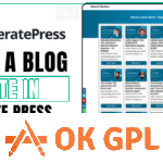 Stunning Blog Website with GeneratePress Theme in WordPress