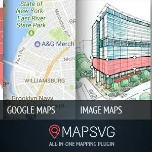 MapSVG plugin dashboard interface