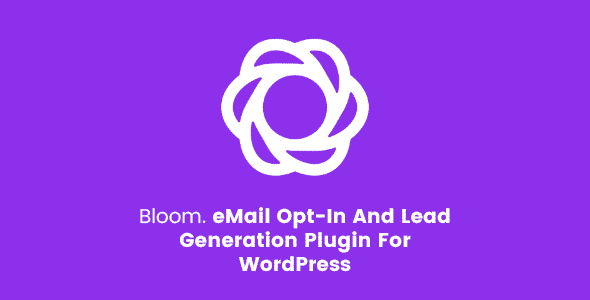 Bloom Plugin Dashboard for WordPress Lead Generation