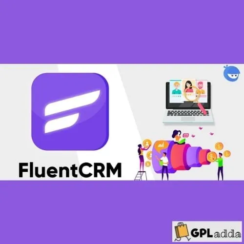 FluentCRM Pro v2.8.32 WordPress dashboard showing email campaign analytics and subscriber management tools