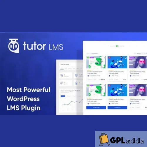 Tutor LMS Pro v2.7.4 drag-and-drop course builder interface on WordPress