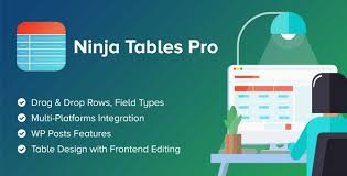 Ninja Tables Pro